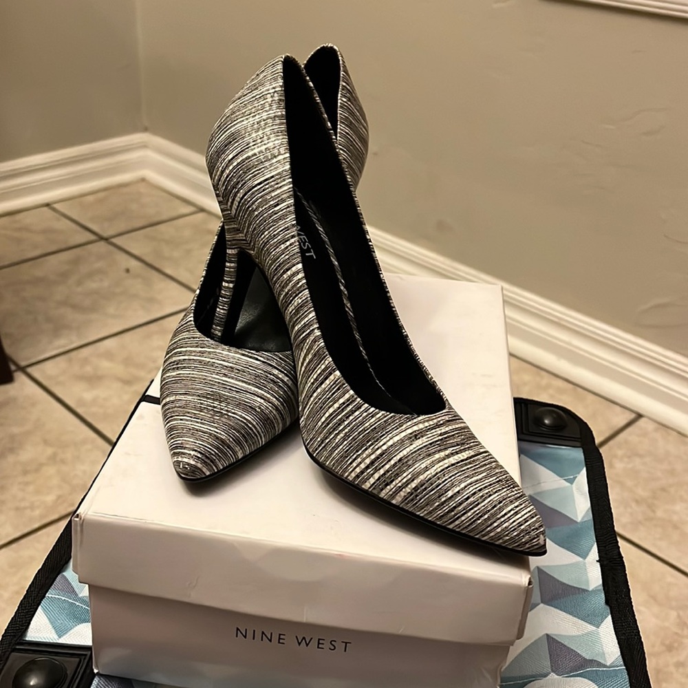 Practically new! Nine West sexy heels! Worn 1x for maybe 2 hrs!